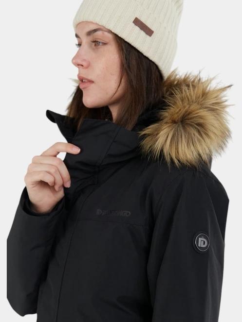 Fundango Georgina Parka Jacket női télikabát fekete színben 5