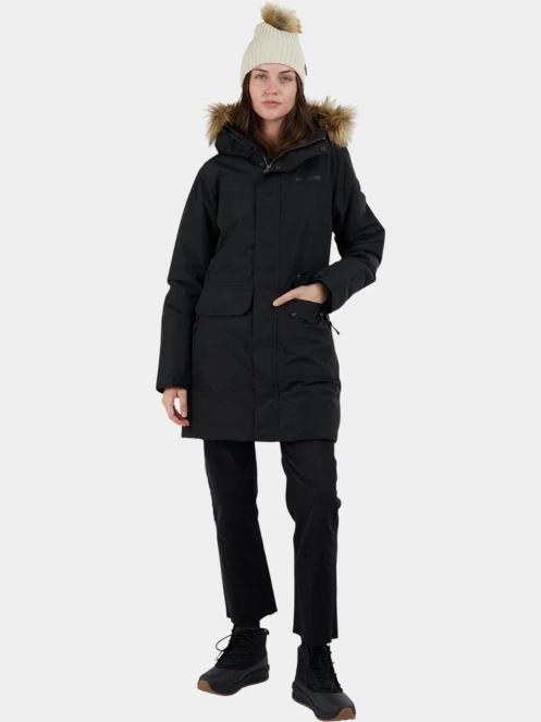 Fundango Georgina Parka Jacket női télikabát fekete színben 4