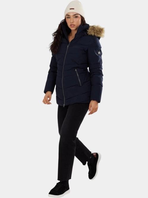 Fundango Prue Padded Jacket női télikabát sötétkék színben 4