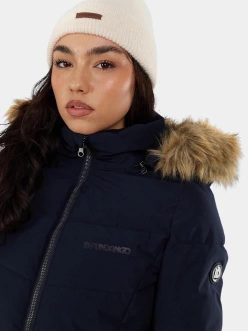 Fundango Prue Padded Jacket női télikabát sötétkék színben 6