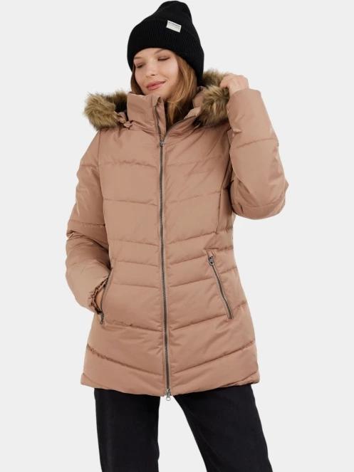 Fundango Prue Padded Jacket női télikabát barna színben 2