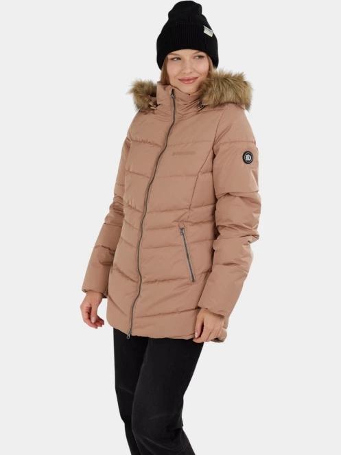 Fundango Prue Padded Jacket női télikabát barna színben 5