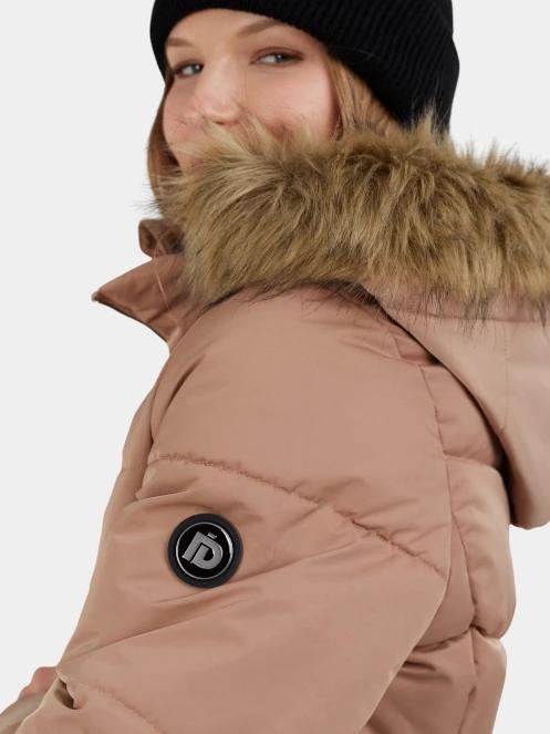 Fundango Prue Padded Jacket női télikabát barna színben 8
