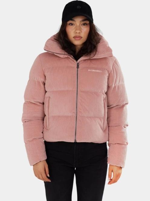 Fundango Lina Padded Jacket női steppelt átmeneti kabát rózsaszín színben 4