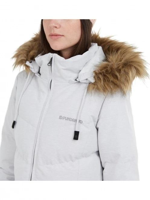 Fundango Puppis Padded Jacket női télikabát homok színben 6