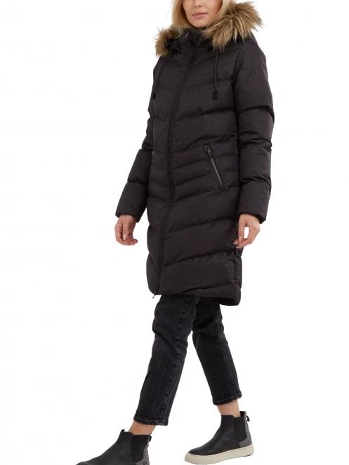 Fundango Puppis Padded Jacket női télikabát fekete színben 4
