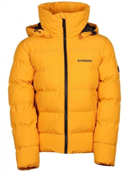Fundango Amber Padded Jacket női utcai kabát sárga színben 2