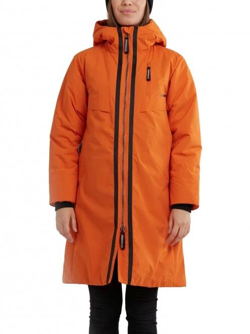 Fundango Carya Parka Jacket női utcai kabát narancssárga színben 2