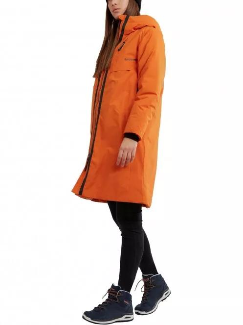 Fundango Carya Parka Jacket női utcai kabát narancssárga színben 4