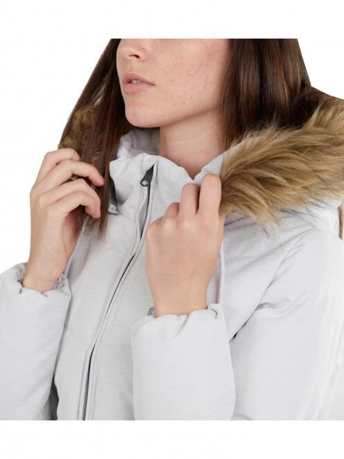 Fundango Puppis Padded Jacket női télikabát szürke színben 4