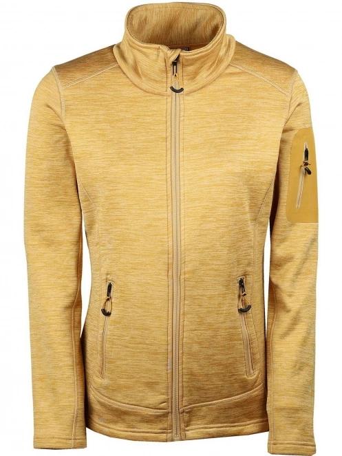 Fundango Antila Fleece Jacket női polár pulóver sárga színben 7