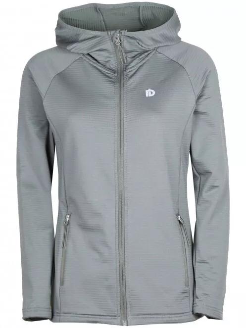 Fundango Share Hooded Fleece női polár pulóver oliva színben 7