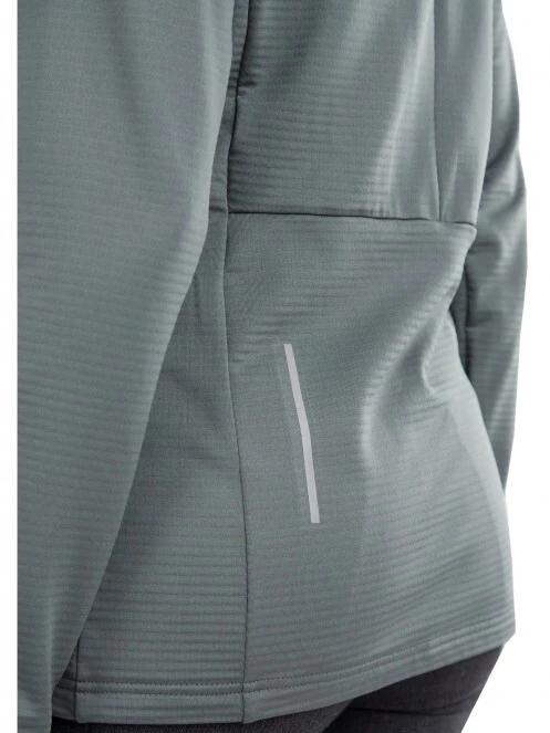 Fundango Share Hooded Fleece női polár pulóver oliva színben 6