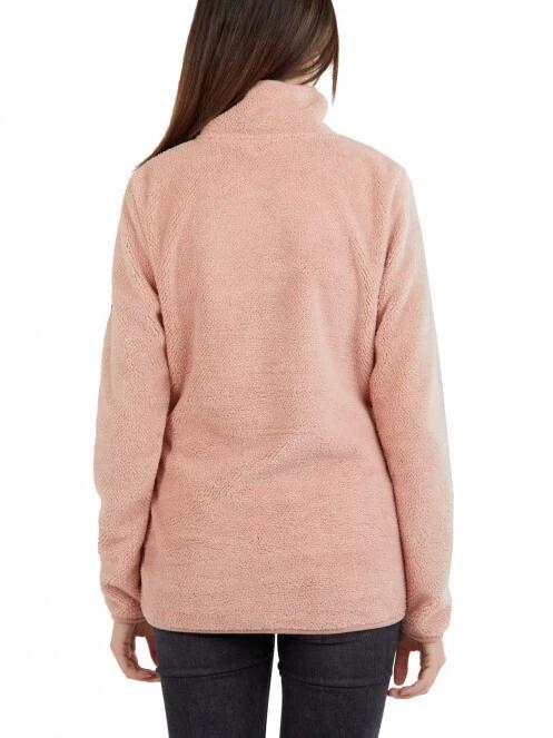 Fundango Vinona Fleece Pullover női pulóver rózsaszín színben 3