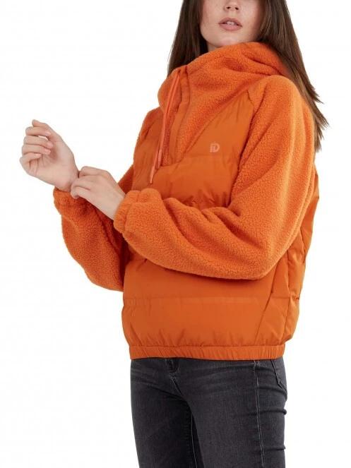 Fundango Frila Hybrid Jacket női utcai kabát narancssárga színben 2