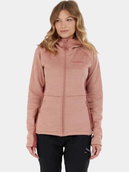 Fundango Alita Fleece Jacket női polár pulóver rózsaszín színben 2