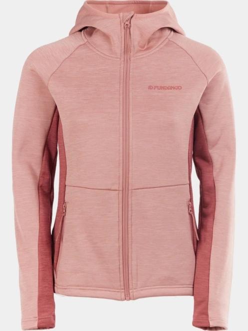 Fundango Alita Fleece Jacket női polár pulóver rózsaszín színben 7