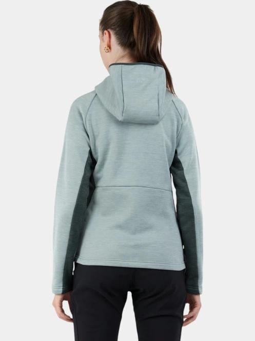 Fundango Alita Fleece Jacket női polár pulóver zöld színben 3