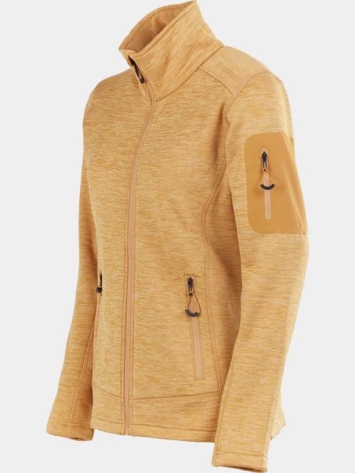 Fundango Antila Fleece Jacket női polár pulóver sárga színben 8