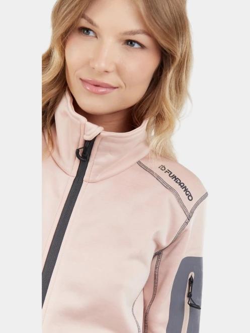 Fundango Antila Fleece Jacket női polár pulóver rózsaszín színben 5