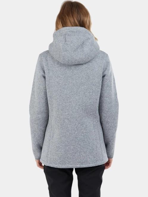 Fundango Ara Fleece Jacket női polár pulóver szürke színben 3
