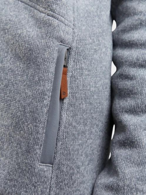 Fundango Ara Fleece Jacket női polár pulóver szürke színben 7