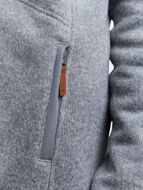 Fundango Ara Fleece Jacket női kapucnis pulóver szürke színben 7