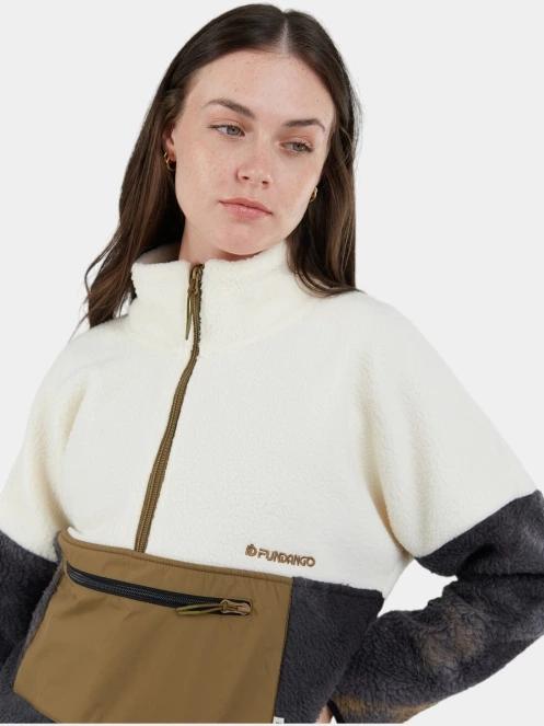 Fundango Riva Hybrid Pullover női pulóver multikolor színben 5