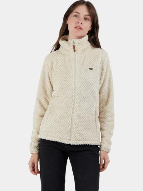 Fundango Shiren Fleece Jacket női polár pulóver sárga színben 2
