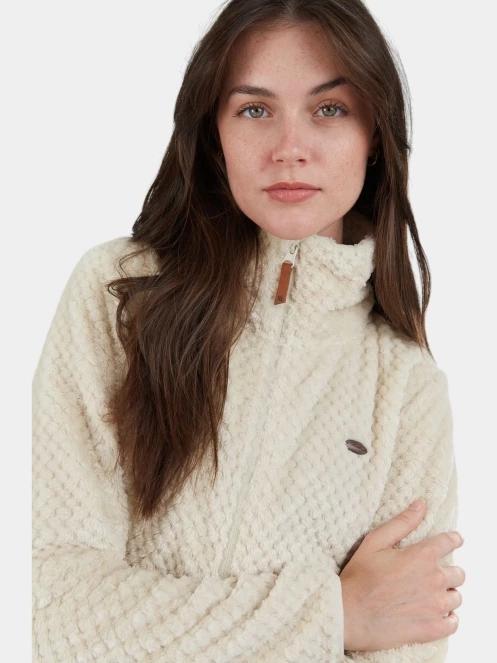 Fundango Shiren Fleece Jacket női polár pulóver sárga színben 5