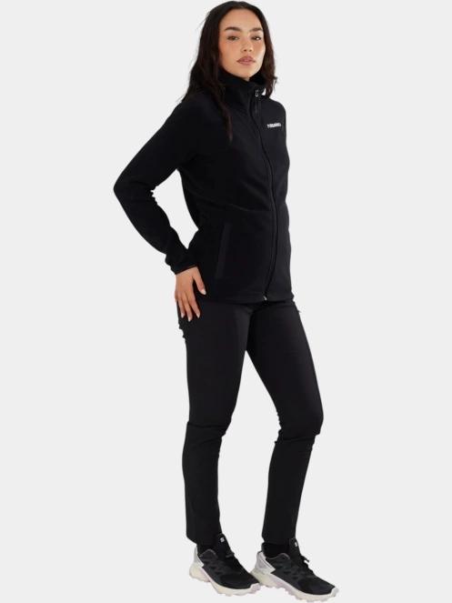 Fundango Serena Fleece Jacket női polár pulóver fekete színben 4