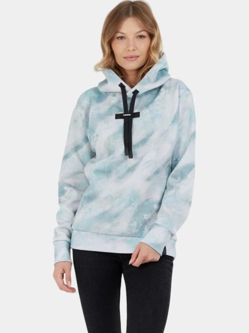 Fundango Challenger Pullover női kapucnis pulóver világoskék színben 2