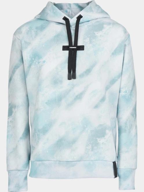 Fundango Challenger Pullover női kapucnis pulóver világoskék színben 8