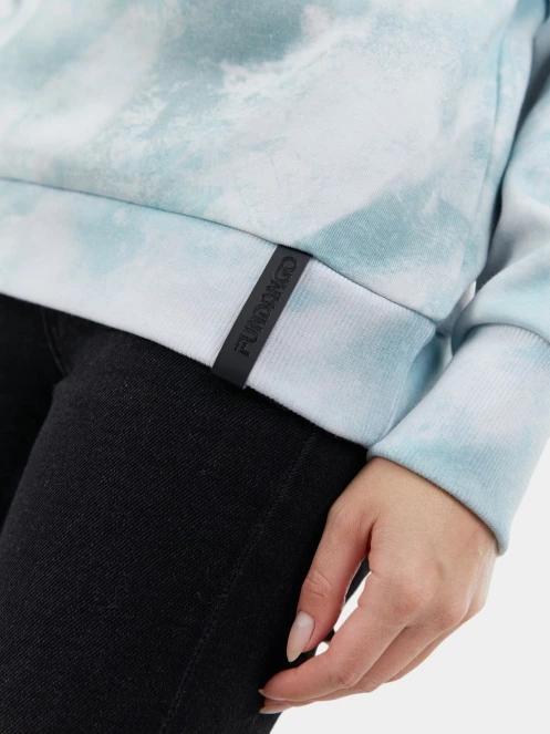 Fundango Challenger Pullover női kapucnis pulóver világoskék színben 6