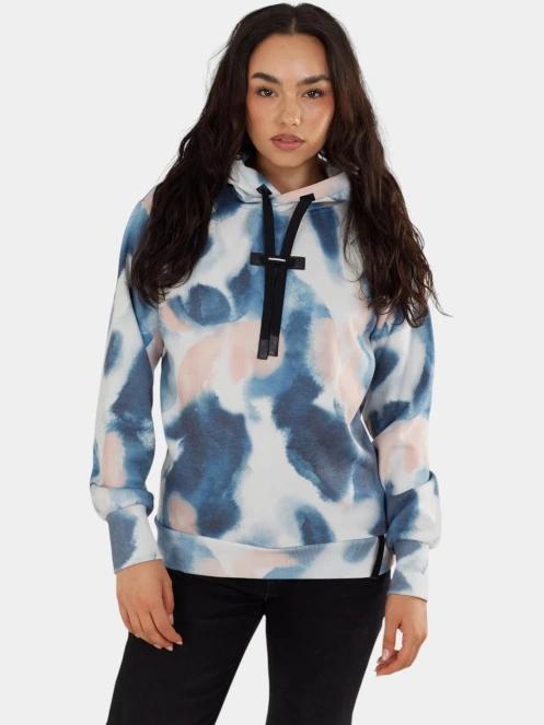 Fundango Challenger Pullover női kapucnis pulóver kék színben 2