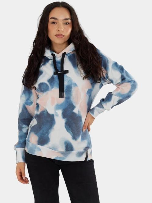 Fundango Challenger Pullover női kapucnis pulóver kék színben 6