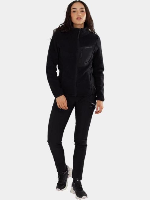 Fundango Shiloh Fleece Jacket női polár pulóver fekete színben 4