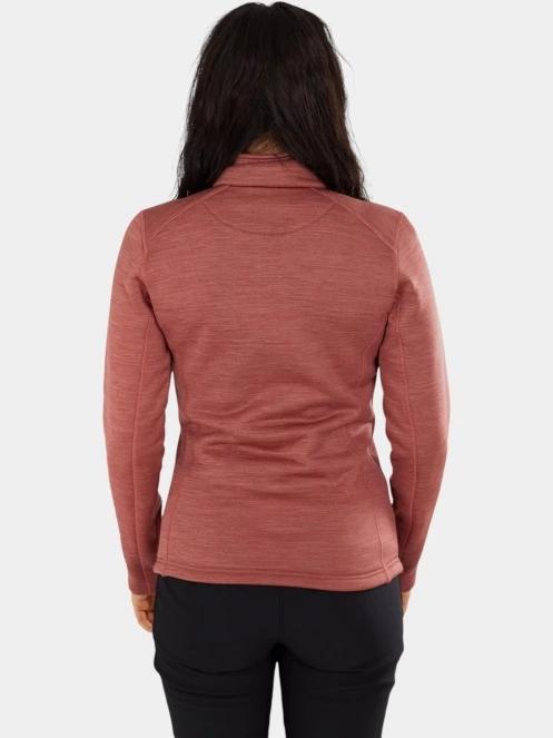 Fundango Antilles Melange Jacket női polár pulóver rózsaszín színben 3