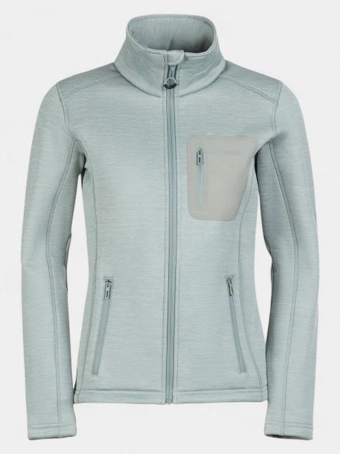 Fundango Antilles Melange Jacket női polár pulóver zöld színben 8