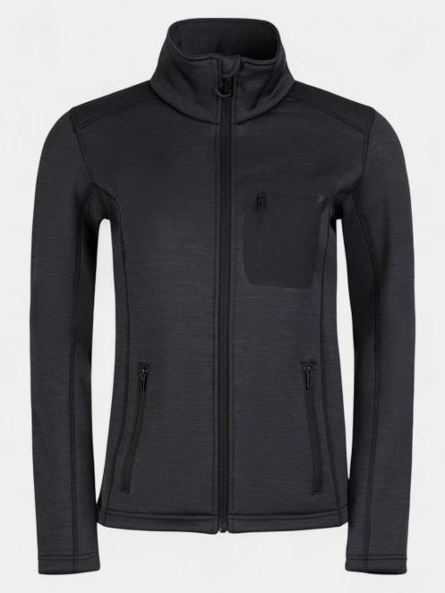 Fundango Antilles Melange Jacket női polár pulóver fekete színben 7