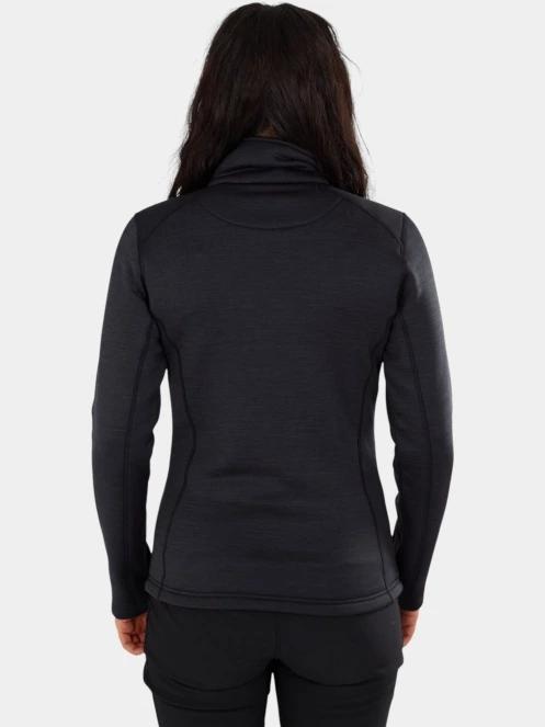 Fundango Antilles Melange Jacket női polár pulóver fekete színben 3