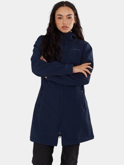 Fundango Wichita Softshell Jacket női softshell kabát sötétkék színben 5