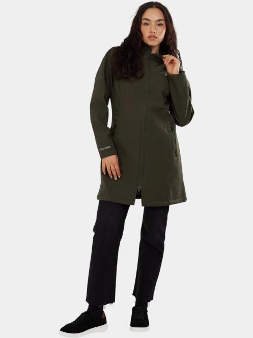 Fundango Wichita Softshell Jacket női softshell kabát oliva színben 4