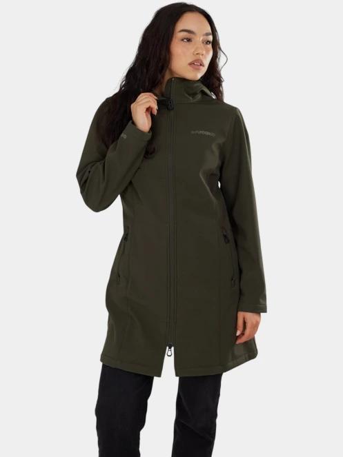 Fundango Wichita Softshell Jacket női softshell kabát oliva színben 5