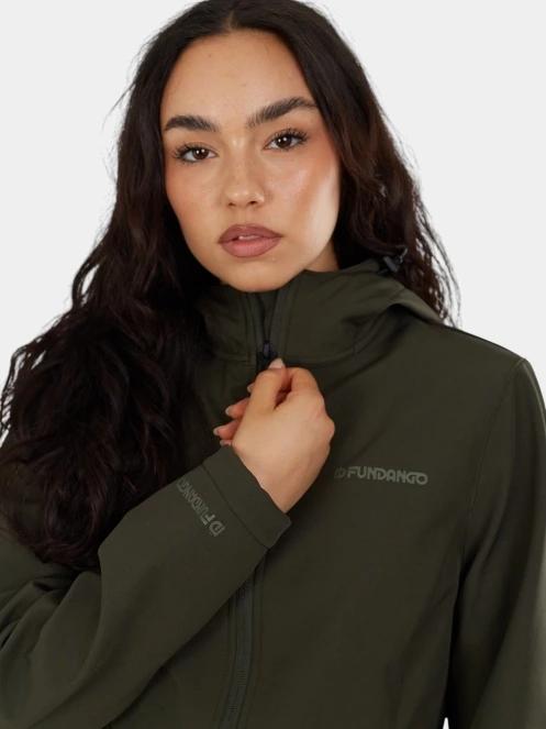 Fundango Wichita Softshell Jacket női softshell kabát oliva színben 6