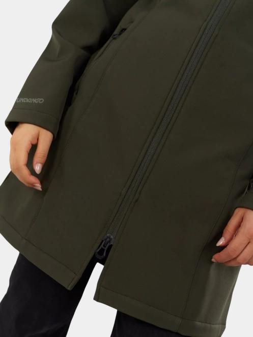 Fundango Wichita Softshell Jacket női softshell kabát oliva színben 7