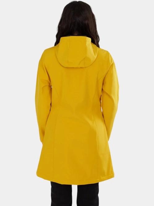 Fundango Wichita Softshell Jacket női softshell kabát sárga színben 3