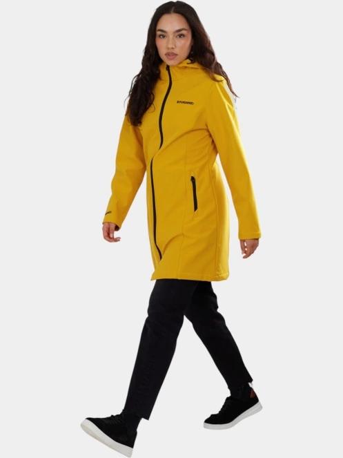 Fundango Wichita Softshell Jacket női softshell kabát sárga színben 5