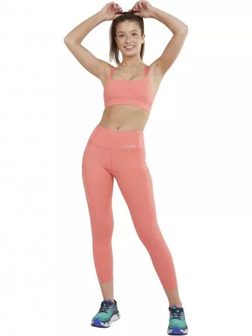 Fundango Fade Active Leggings női sportnadrág magenta színben 5