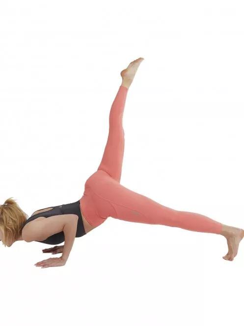 Fundango Fade Active Leggings női sportnadrág magenta színben 6